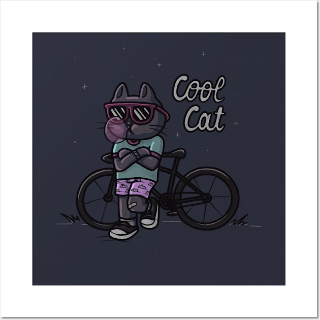 Cool Cat Wall Art by spookylili